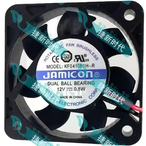 Original Kaimei JAMICON 4010 KF0410B1H-R 12V 0.8W 4CM Cooling Fan for Electronics