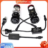H4 Canbus Projector Lens 1 Pair Car Headlight Mini Lens LED Projector Bulb 6000K for Auto Motorcycle