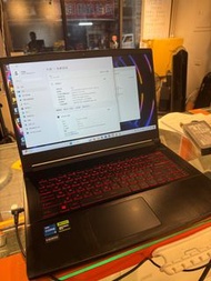 Msi THIN GF63 12UDX 3050 i5 12代 電競筆電極度新 暢跑各遊戲板橋實體店