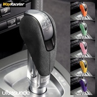 Ultrasuede Suede Wrap Gear Shift Knob Trim Cover For Porsche Macan 95B Boxster Cayman 981 987 718 91