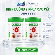 Diabet Powdered Milk 900g Stabilizes Cardiovascular Blood Sugar for Adults - Combo of 2 Cans