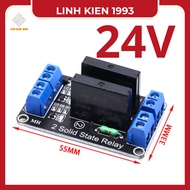Module 2 ssr relay 24v black solid body relay G3MB 202P