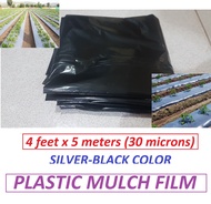 Plastic Mulch Film 4 feet x 5 meters mulching film (pre cut)