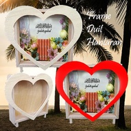 ✨NEW ITEMFrame Duit Hantaran Kahwin LOVE / Frame duit mas kahwin/white7x8in(18x20cm)