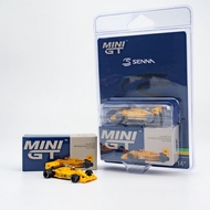 MINI GT 1: 64 Lotus Lotus 99T F1 Racing Car 12 Senna Senna Alloy 1088