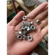 M7 Nut - 11 KEY NUT WHITE COLOR FINE THREAD - 7 MILLI NUT NUT SCREW NUT AND BOLT