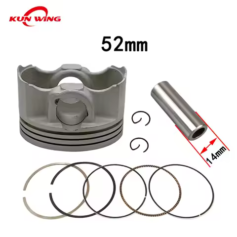 52mm Piston Kit For Yamaha X-Max125 XMax 125 YP125R YZF R125 MT125 WR125R WR125X YP125RA VP125 X-Cit