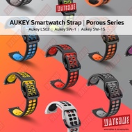 AUKEY LS02, SW-1, SW-1S Smartwatch Strap, Porous Series 22mm 20mm (For Model Aukey Smart Watch LS 02 SW1 SW1S)