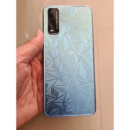 VIVO Y20 VIVO Y20 2021 VIVO Y20S VIVO Y20S G Y20SG ANTI GORES BELAKANG SKIN DIAMOND 3D GARSKIN ANTI JAMUR MOTIF DIAMOND BACK PELINDUNG BELAKANG