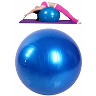 Yoga Ball Gym Ball Pilates Gymnastics Balance Fitness Ball 65cm Without Pump - Blue
