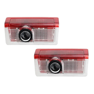{BX Automotive supplies} 2Pcs Car Welcome Light 5W Projector Lamp Led Door Laser Logo Durable for Me