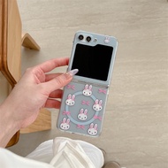 Chó hoạt hình giá đỡ từ tính Khung ốp điện thoại cho Samsung Galaxy Z Flip 7 6 5 4 3 Z flip7 zflip7