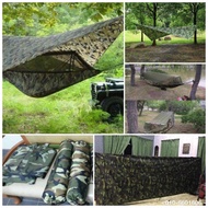 HAMMOCK NET / CAMOUFLAGE / FLY SHEET / PONCO /BUAIAN ASKAR