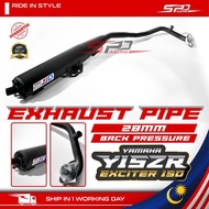 Y15 Exhaust Pipe 28MM Back Pressure UMA RACING For YAMAHA Y15ZR EXCITER 150