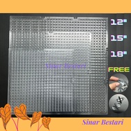 Aquarium 12" 15" 18" 鱼缸隔板 Board Papan  Tank Divider Plate 2ft 2.5ft 3ft 4ft Penghadang Separator div