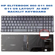 HP ELITEBOOK 860 G11 865 G11 US LAYOUT  AI KEY  BACKLIT KEYBOARD