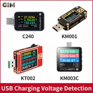 POWER-Z USB Tester KM003C Micro Digital Voltmeter QC5.0/PD3.1 Voltage Current Power Detector For Pho