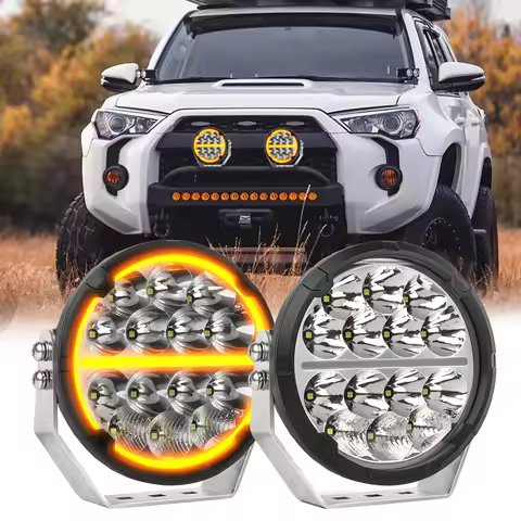 BraveWAY 6.5 inch Led Driving Light for Offroad Truck UTV 4WD 4x4 for Toyota for Hummer for JEEP for