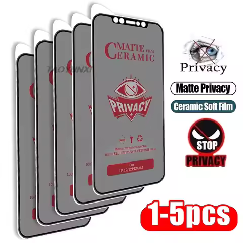 1-5PCS Privacy Screen Protector For Redmi Note 15 14 13 Pro 12 11 10 9 8 15C 13C 12C 11A 11S 12S 10S