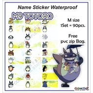 NAME STICKER TOTORO (WATERPROOF)