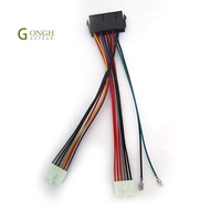 1Pcs 20Pin ATX to 2Port 6Pin AT Converter Power Cable Cord for 286 386 486 Computer