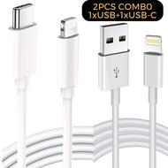 USB Or USB-C Lightning Cable PD20W 1m Charging Cable Lightning to Type C Charging Syncing Cord Compatible with iPhone