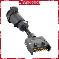 WIN Shockproof 7 Pin Towing Socket Kit with Enhanced Safety Features Trailer Electrical Connector fo