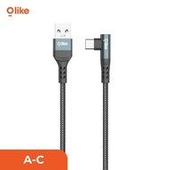 OLIKE D102CG GAMING CABLE FAST CHARGING 3.0A USB TO TYPE C 100cm