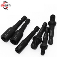 Sturdy Cr Mo Socket Adapter for Hand Electric Drills 1/4 Inch Hex Shank