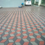 Paving 3D / Paving 3 Dimensi / Paving Warna / Paving 3D tebal 6cm