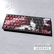 Tokisaki Crazy Three-Button Cap PC Material Fog Transparent Support wooting EZ63MADE68 Hero68ND63 Ni