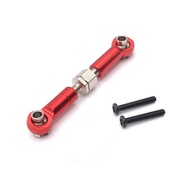 For WLtoys 1/14 144010 144001 144002 124017-16-18-19 RC Car Metal Servo Pull Rod Upgrade Adjustable 