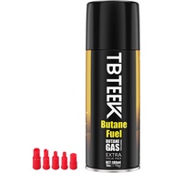 TBTeek Butane Fuel Refill, 180ml High Grade Butane Refill, Butane Fuel Canister for Universal Lighte