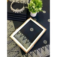 Songket Bunga Tabur , Kain Songket Bunga Tabur , Tenun Asli