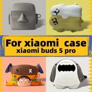 For xiaomi Buds 5 Pro Shockproof Headphone Case Cover xiaomi Buds 5 pro Shockproof Silicone Cover Sh