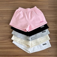 INSOMNIA PS014 women's cotton fleeceShorts - wide leg, comfortable, wear at home and out LV shorts f