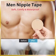 20pcs Invisible Nipple Cover Men Self Adhesive Pad Puting Pita 乳贴 乳头贴男Patch Tape Gym Lelaki Unisex F