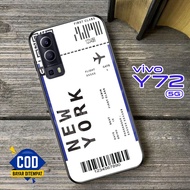 VIVO Y72 (5G) Glass Softcase - VIVO Y72 (5G) Mobile Phone Case [T62].