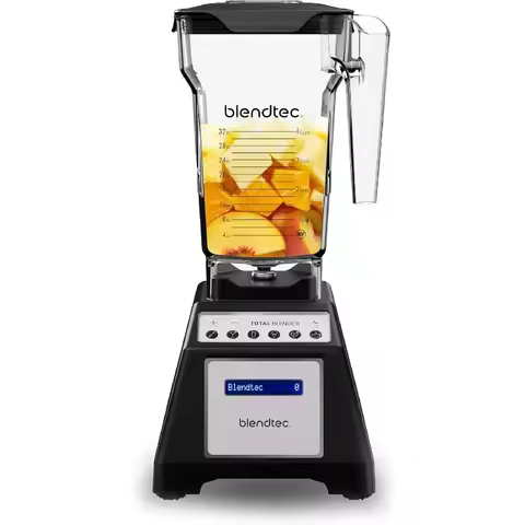 Blendtec Total Blender Classic - Includes FourSide Jar (75 oz) - 10-Speed Professional-Grade Counter