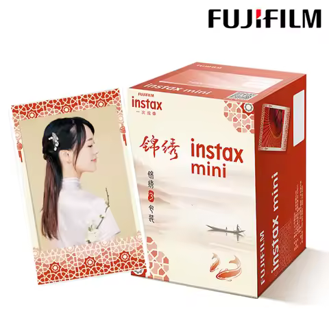 Fujifilm Instax Mini Film Chinese Version 10/20/30 Sheets Color Papers For Fuji Instant Mini 12,11, 