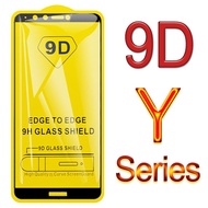 my love 10Pcs 9D Full Curved Tempered Glass For Huawei Y9 Y7 Prime 2018 Y6 Pro 2019 Y5 Lite 2018 Scr