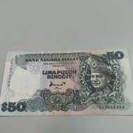 7th series Malaysia 50 Ringgit Serial:AQ3652484 condition: Extremely Fine