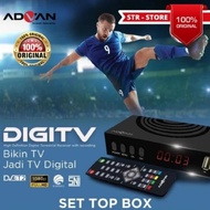 READY!! SET TOP BOX ADVAN TV DIGITAL TERLENGKAP