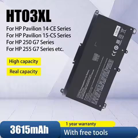 HT03XL Laptop Battery Factory HP Notebook replacement for HP Laptop TPN-Q207/TPN-Q208/TPN-Q209/TPN-C