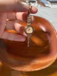 日本 HIROB 專櫃購入 CITIZEN Kii系列 古董錶 復古工藝 玫瑰金 小金錶 星辰錶
