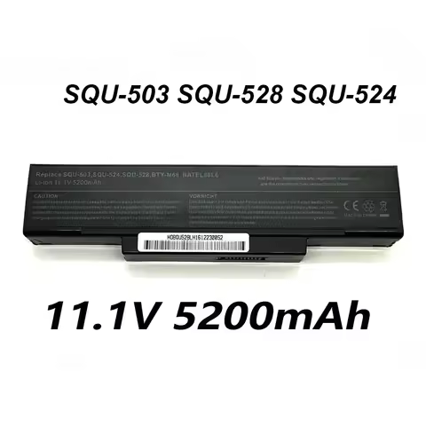 SQU-528 A32-F3 5200mAh 11.1V Laptop Battery For ASUS Z9 M51 Z53 Z9T Z94 Z96 F2 F3 F3J F3H S62 S96 M5
