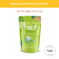 Heal Matcha Latte Protein Shake Powder - Dairy Whey Protein (15 servings) HALAL - Meal Replacement Whey Protein