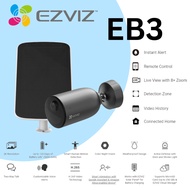 HIKVISION EZVIZ CCTV (Top Global Brand) EB3 Smart Wireless Battery Camera 2K 3MP Solar Panel