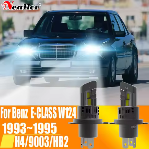 H4 HB2 9003 Led Headlight Canbus No Error Car Bulb High Power White Fog Light Diode Lamp 12v 55w For