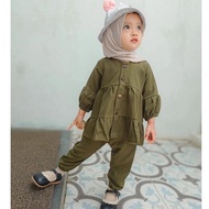 WAREHOUSE SALE 10.10 heybaby RZ FREYA PLAIN cute plain baby suit girls clothes 2-6 years